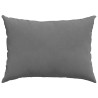 Coussins de canapé 2 pcs Gris foncé 70 x 50 cm tissu 521703521703