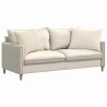 Coussins de canapé 2 pcs Beige 70 x 50 cm tissu 521704521704