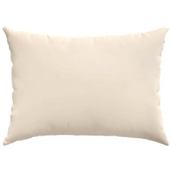 Coussins de canapé 2 pcs Beige 70 x 50 cm tissu 521704521704