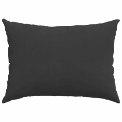 Coussins de canapé 2 pcs Noir 70 x 50 cm tissu 521705521705