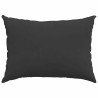 Coussins de canapé 2 pcs Noir 70 x 50 cm tissu 521705521705