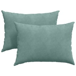 Coussins de canapé 2 pcs Vert Mer 70 x 50 cm 521706521706