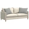 Coussins de canapé 2 pcs Gris clair 70 x 50 cm tissu 521707521707