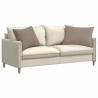 Coussins de canapé 2 pcs Taupe 70 x 50 cm tissu 521709521709