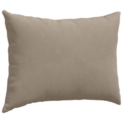 Coussins de canapé 2 pcs Taupe 70 x 50 cm tissu 521709521709