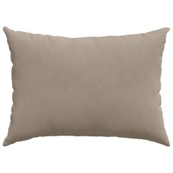 Coussins de canapé 2 pcs Taupe 70 x 50 cm tissu 521709521709