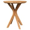 Table d'appoint Marron 70 x 70 x 75 cm Bois de teck massif 521718521718