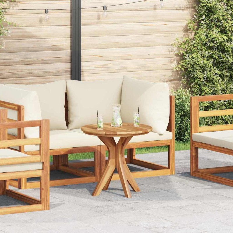 Table d'appoint Marron 55 x 55 x 51 cm Bois de teck massif 521722521722