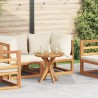 Table d'appoint Marron 55 x 55 x 51 cm Bois de teck massif 521722521722