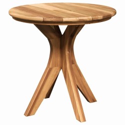 Table d'appoint Marron 55 x 55 x 51 cm Bois de teck massif 521722521722