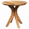 Table d'appoint Marron 55 x 55 x 51 cm Bois de teck massif 521722521722