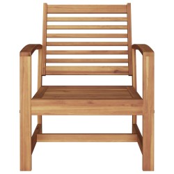 Chaise 2 Pièce Marron 65 x 60 x 76,5 cm Bois de teck massif 521729521729