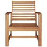 Chaise 2 Pièce Marron 65 x 60 x 76,5 cm Bois de teck massif 521729521729