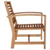 Chaise 2 Pièce Marron 65 x 60 x 76,5 cm Bois de teck massif 521729521729