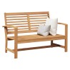 banc Marron 110 x 65 x 76,5 cm Bois de teck massif 521730521730