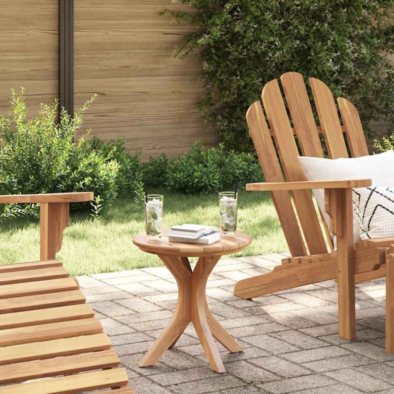 Table d'appoint Marron 40 x 40 x 41 cm Bois de teck massif 521733521733
