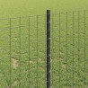 Poteau de clôture. 5 pcs Gris 100 cm Acier 521749521749