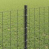 Poteau de clôture. 5 pcs Gris 80 cm Acier 521750521750
