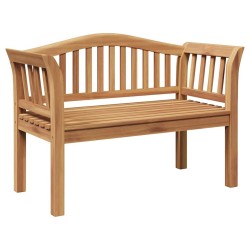 banc Marron 120 x 53,5 x 85 cm Bois de teck massif 521760521760
