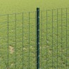 Poteau de clôture. 11 pcs Vert 100 cm Acier 521778521778