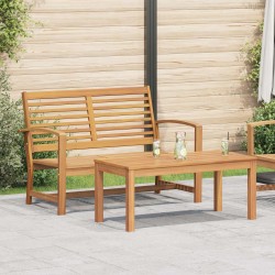 Ensemble banc et table de jardin 2 Pièce Marron 521784521784
