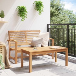 Ensemble banc et table de jardin 2 Pièce Marron 521784521784