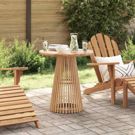 Table d'appoint Marron 70 x 70 x 75 cm Bois de teck massif 521789521789