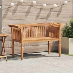 banc Marron 127,5 x 52 x 80 cm Bois de teck massif 521791521791
