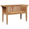 banc Marron 127,5 x 52 x 80 cm Bois de teck massif 521791521791