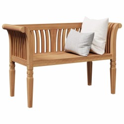 banc Marron 127,5 x 52 x 80 cm Bois de teck massif 521791521791