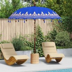 Parasol balinais Bleu 215 x 215 x 260 cm 521927521927
