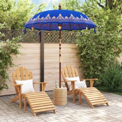 Parasol balinais Bleu 185 x 185 x 260 cm 521929521929