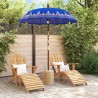 Parasol balinais Bleu 185 x 185 x 260 cm 521929521929