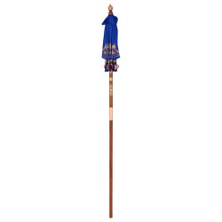 Parasol balinais Bleu 125 x 125 x 260 cm 521932521932