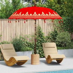 Parasol balinais Rouge 215 x 215 x 260 cm 521942521942