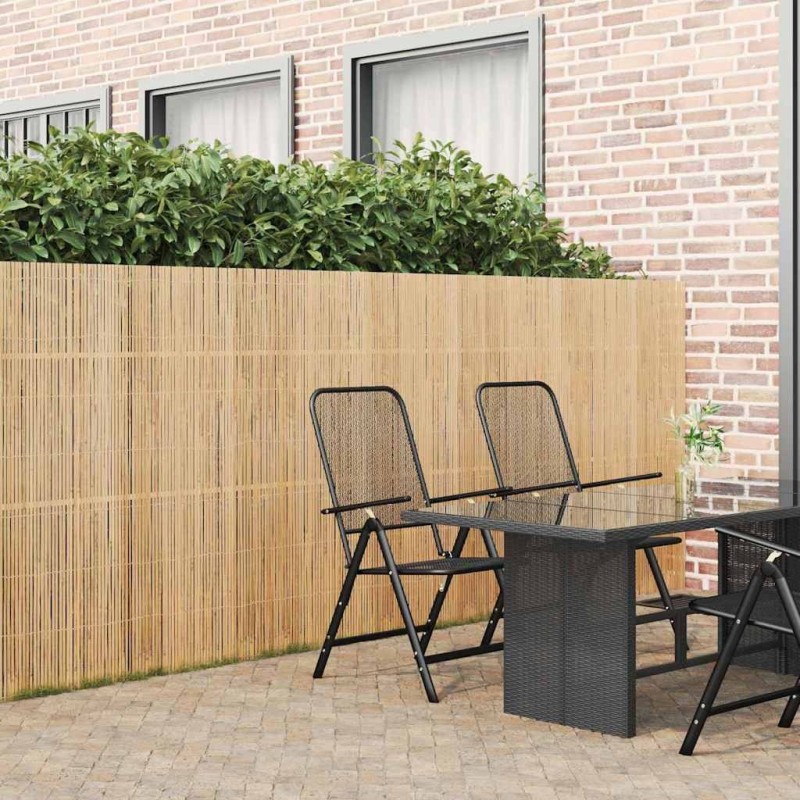 Clôture en bambou Naturel 400 x 150 cm Bambou 521998521998