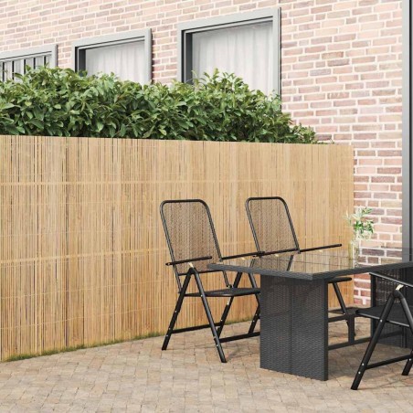 Clôture en bambou Naturel 400 x 150 cm Bambou 521998521998