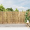 Clôture en bambou Naturel 400 x 125 cm Bambou 521999521999
