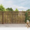 Clôture en bambou Naturel 600 x 125 cm Bambou 522001522001