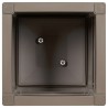Boîte de fleurs de jardin Marron Clair 36 x 36 x 35 cm PP 522003522003