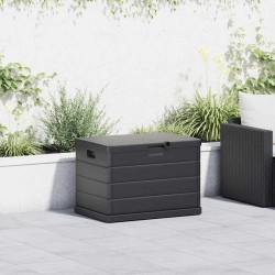 Boîte de Rangement de Jardin Anthracite 77,5 x 54,5 x 53 cm 522005522005