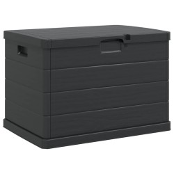Boîte de Rangement de Jardin Anthracite 77,5 x 54,5 x 53 cm 522005522005