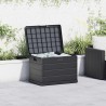 Boîte de Rangement de Jardin Anthracite 77,5 x 54,5 x 53 cm 522005522005