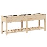 Cache-pot de jardin avec étagère Beige 203,5 x 53 x 76,5 cm 522008522008
