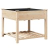 Cache-pot de jardin avec étagère Beige 90 x 90 x 76,5 cm 522011522011