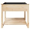Cache-pot de jardin avec étagère Beige 90 x 90 x 76,5 cm 522011522011