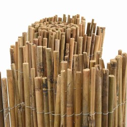 Clôture en bambou Naturel 500 x 150 cm Bambou 522017522017