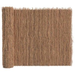 Clôture en brande Marron 600 x 150 cm Bois de brosse 522032522032