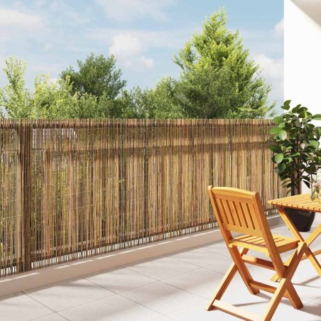 Clôture en bambou Naturel 400 x 125 cm Bambou 522035522035
