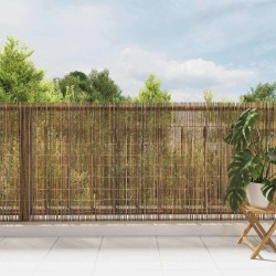Clôture en bambou Naturel 400 x 125 cm Bambou 522035522035